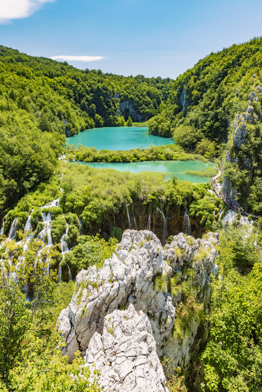 Plitvice Waterfalls, Plitvicka Jezera, National Park, Croatia
