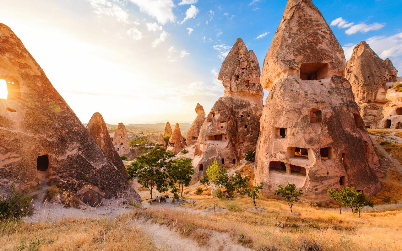 Sunset in Cappadocia, Turkey