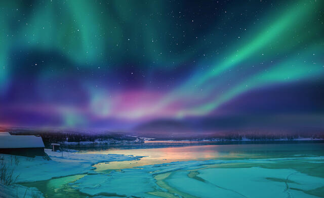 Auf der Suche nach Polarlichtern