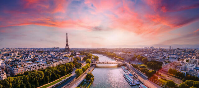 Silvester Galakreuzfahrt Seine