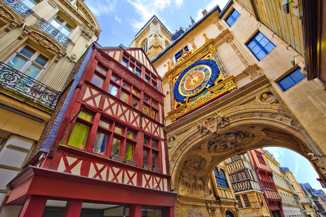 Herbstliche Seine Landschaften