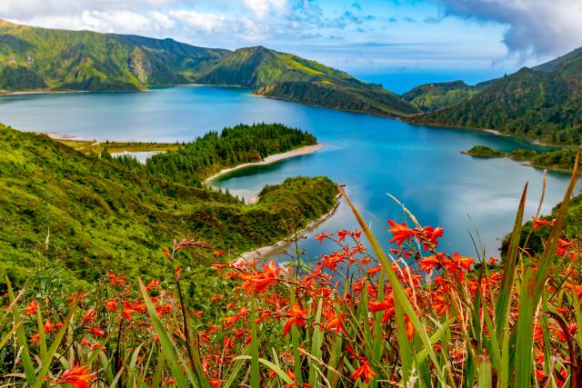 "Lagoa do Fogo" in São Miguel Island, Azores