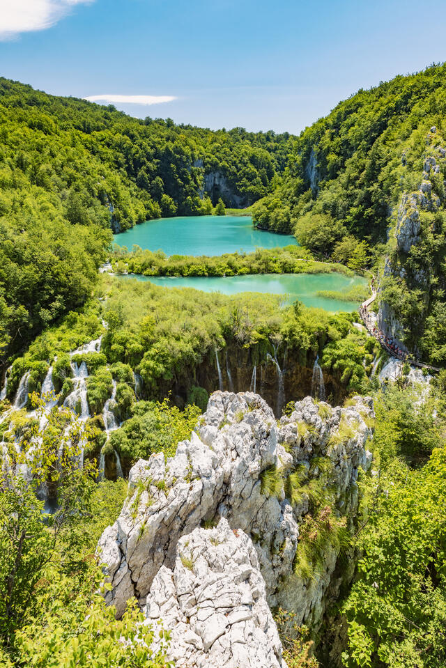 Plitvice Waterfalls, Plitvicka Jezera, National Park, Croatia