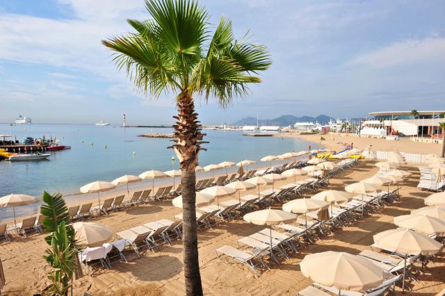 Cannes beach