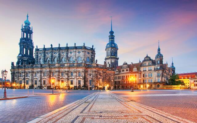 Cathedral in Dresden; Germany, Europe