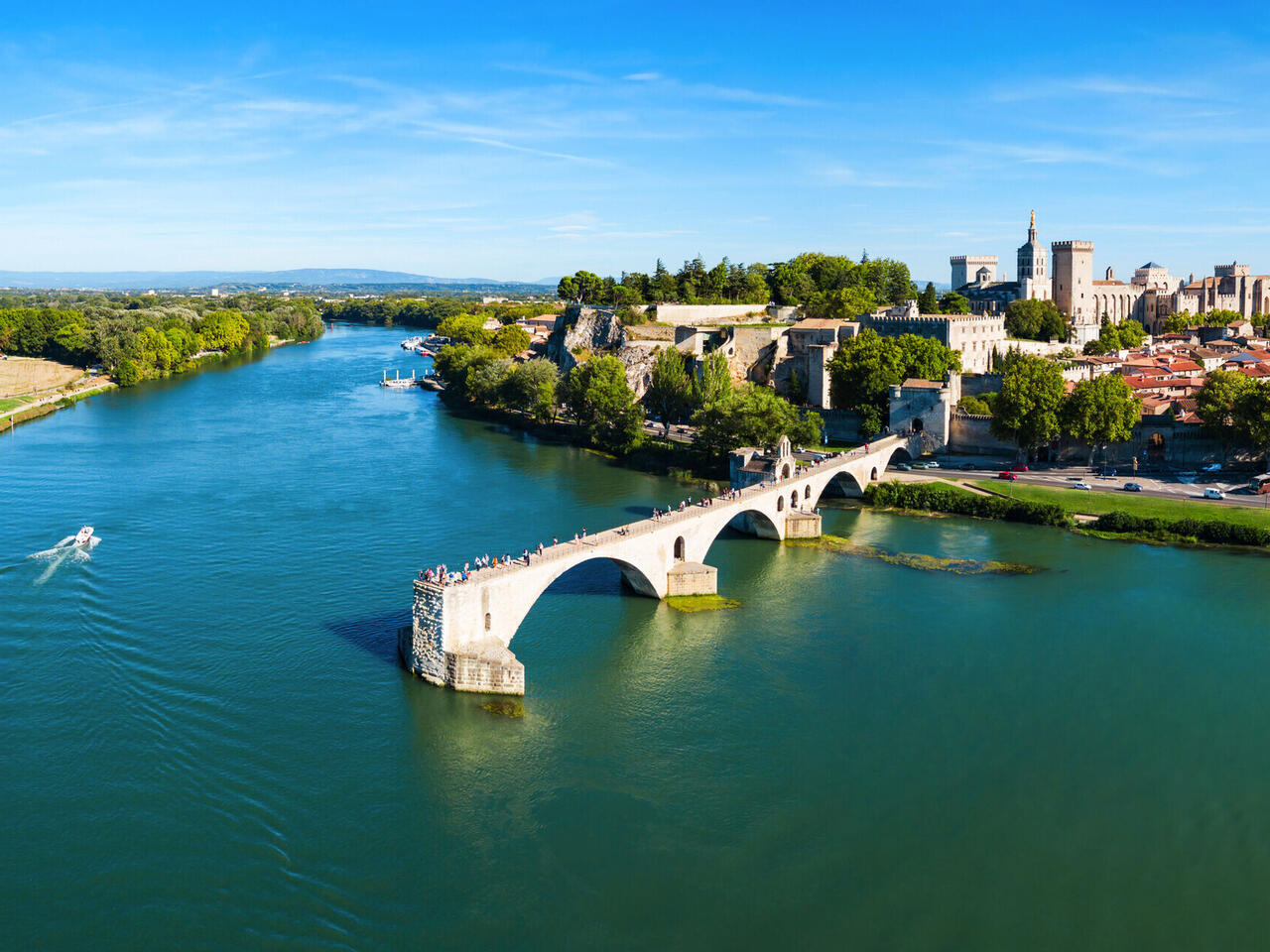 Frühling im Rhônetal