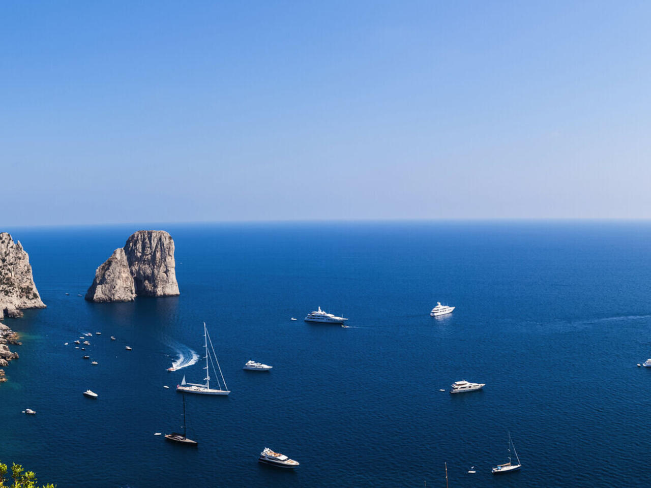 Elba, Capri und Ischia