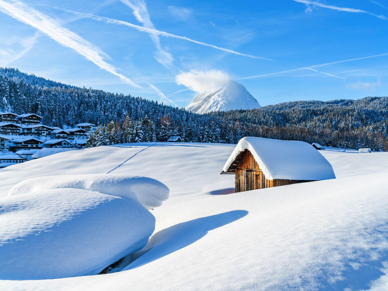 Winterpendel Seefeld mit Tannheim