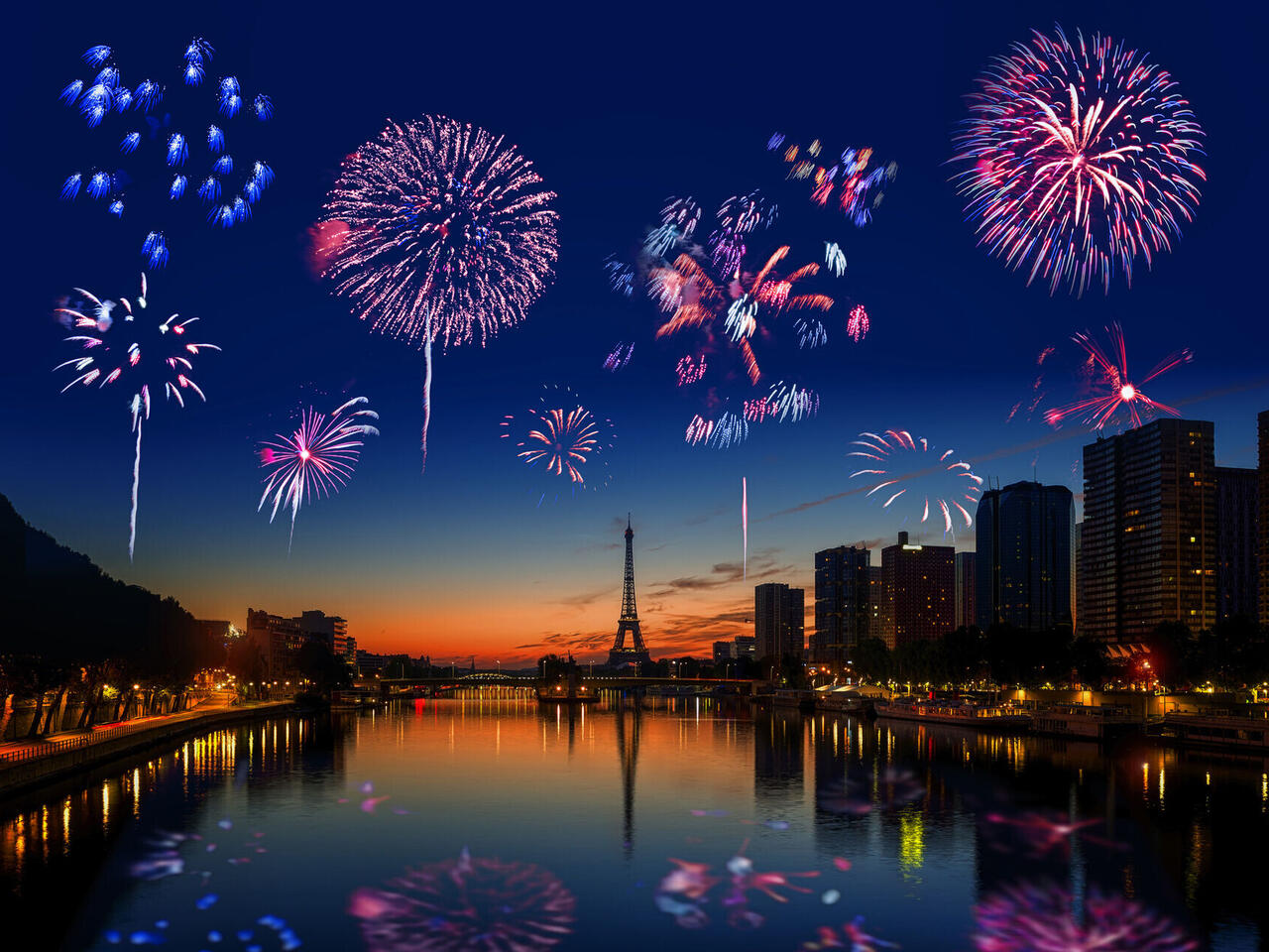 Silvesterzauber auf der Seine