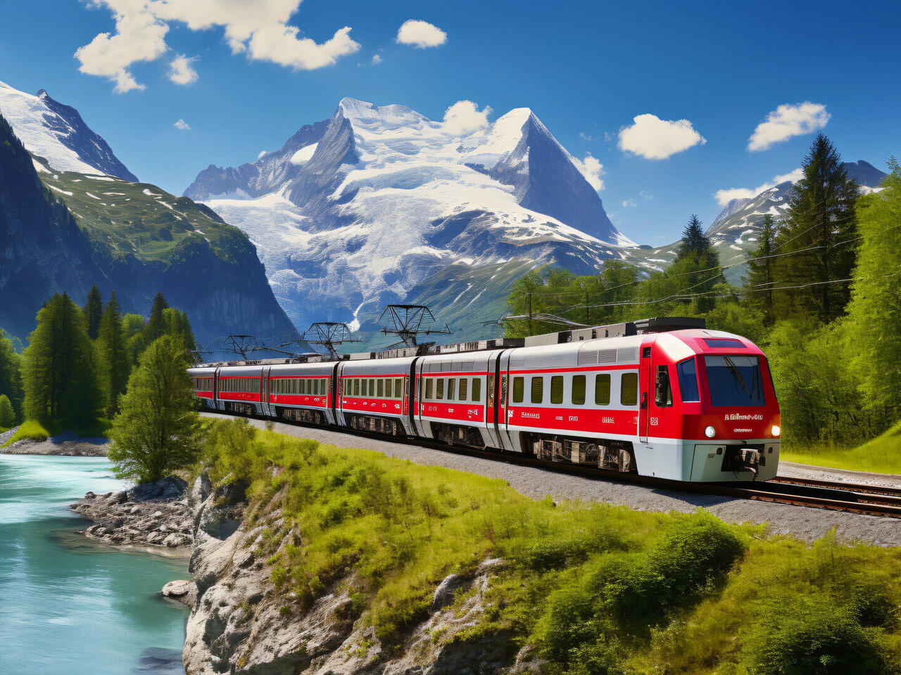 Rheinkreuzfahrt & Glacier Express: Vom Elsass bis zu den Schweizer Alpen