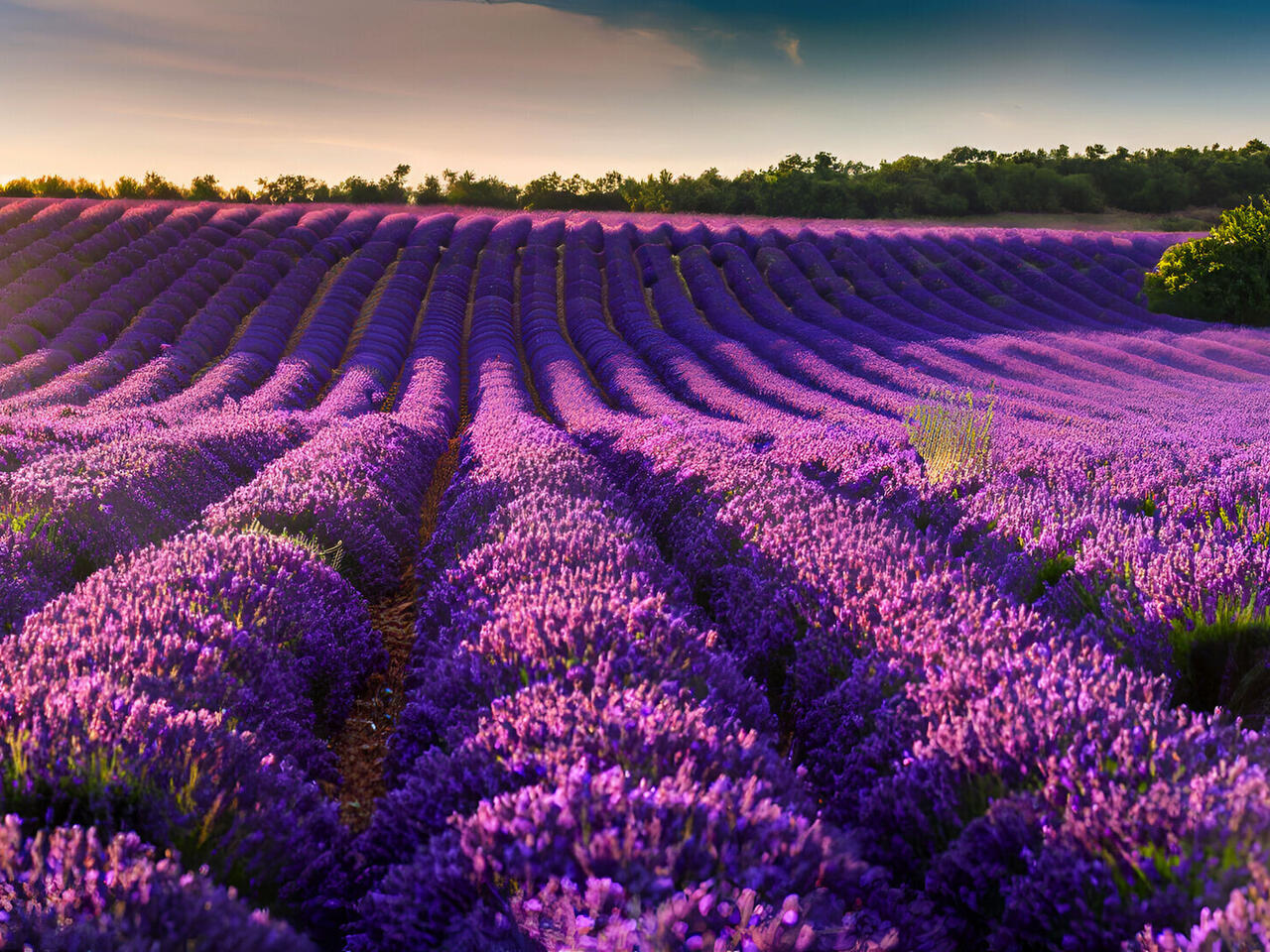 Südfrankreich entlang der Rhône