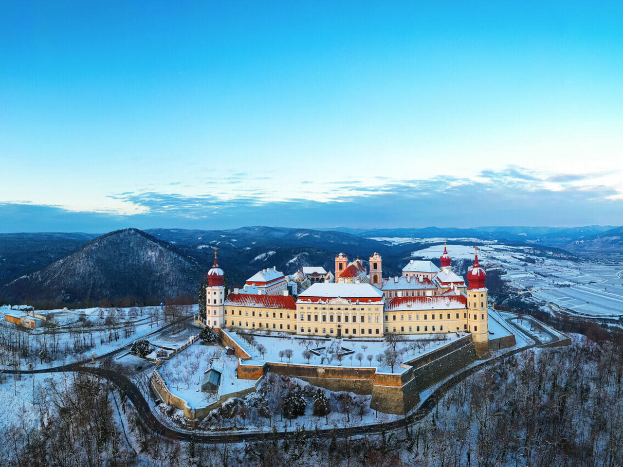 Weihnachten auf der Donau