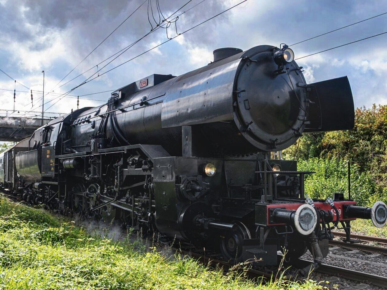 5519 – En train à vapeur historique vers Coblence