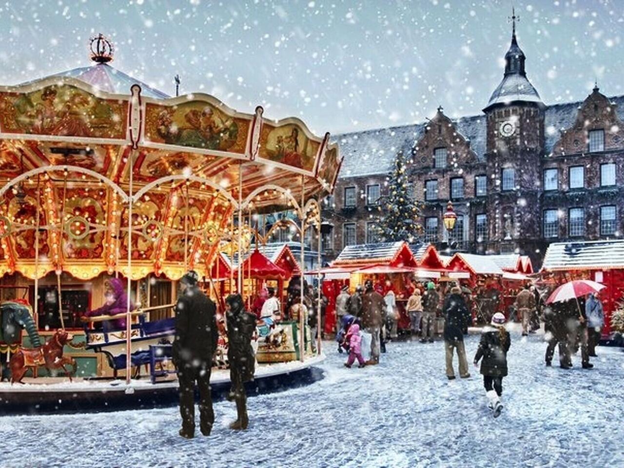 Weihnachten auf dem Rhein