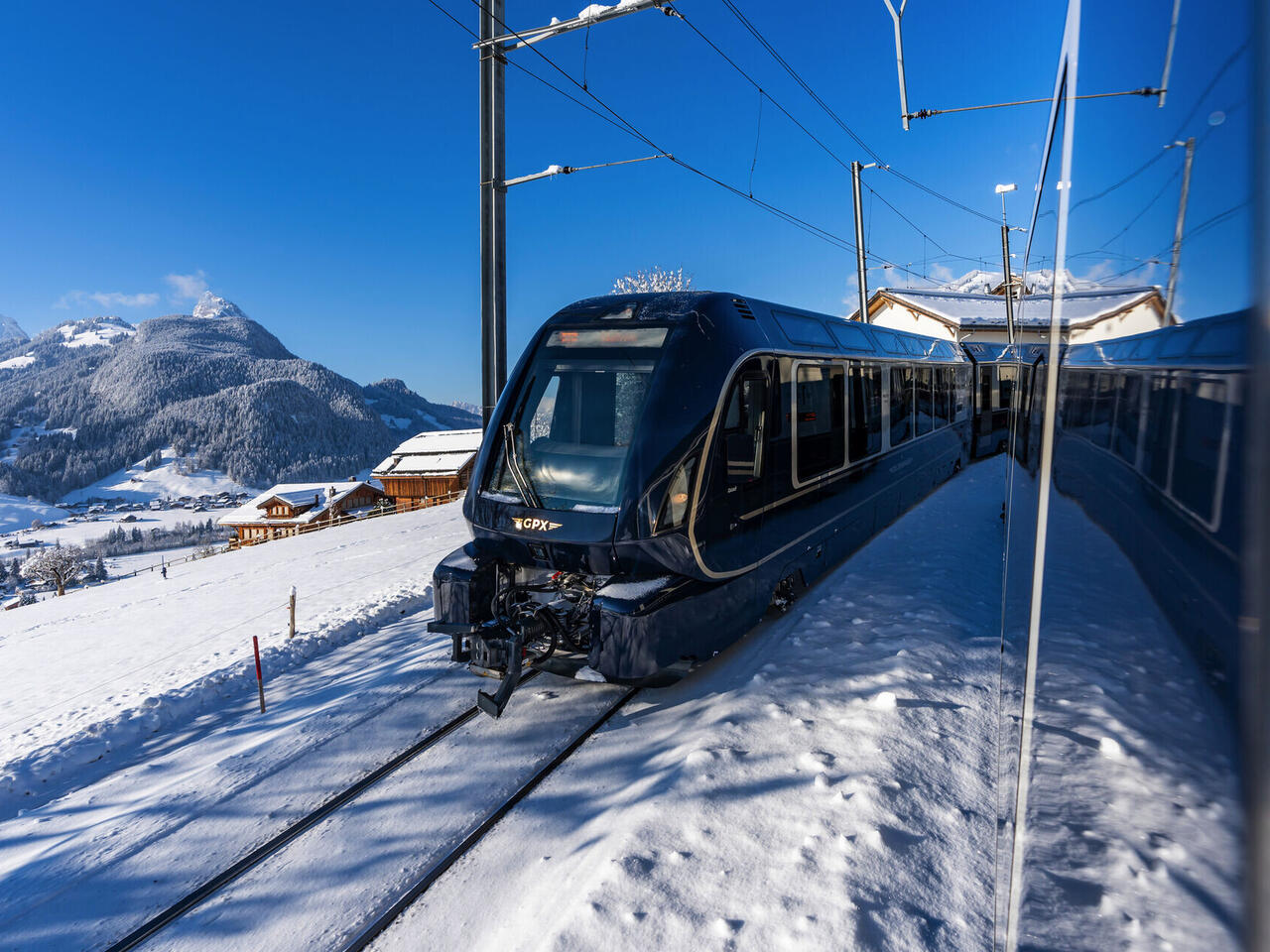 Winterzauber auf Schienen